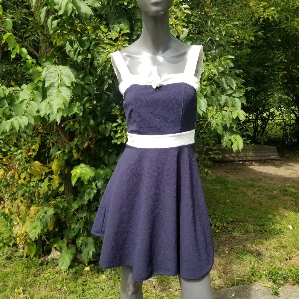 Summer Nautical Sailor Dress